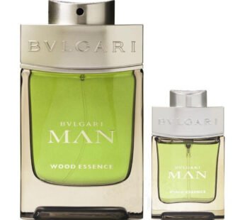 Bvlgari Man Wood Essence (M) Set Edp 100Ml + Edp 15Ml (Soft Box) (New Pack)