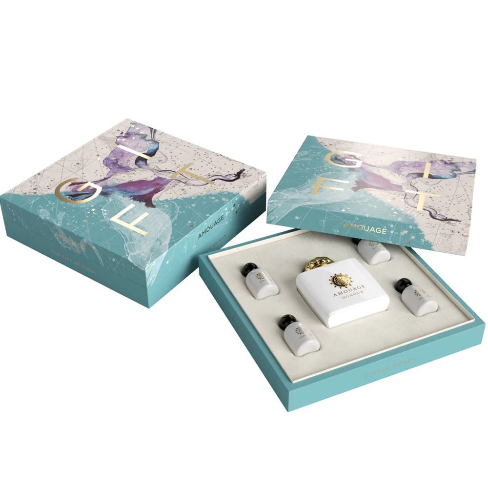 Amouage Honour (W) Set Edp 100ml + Hc 25ml (Journey) + Bl 3 X 25ml (Honour + Ciel + Dia)