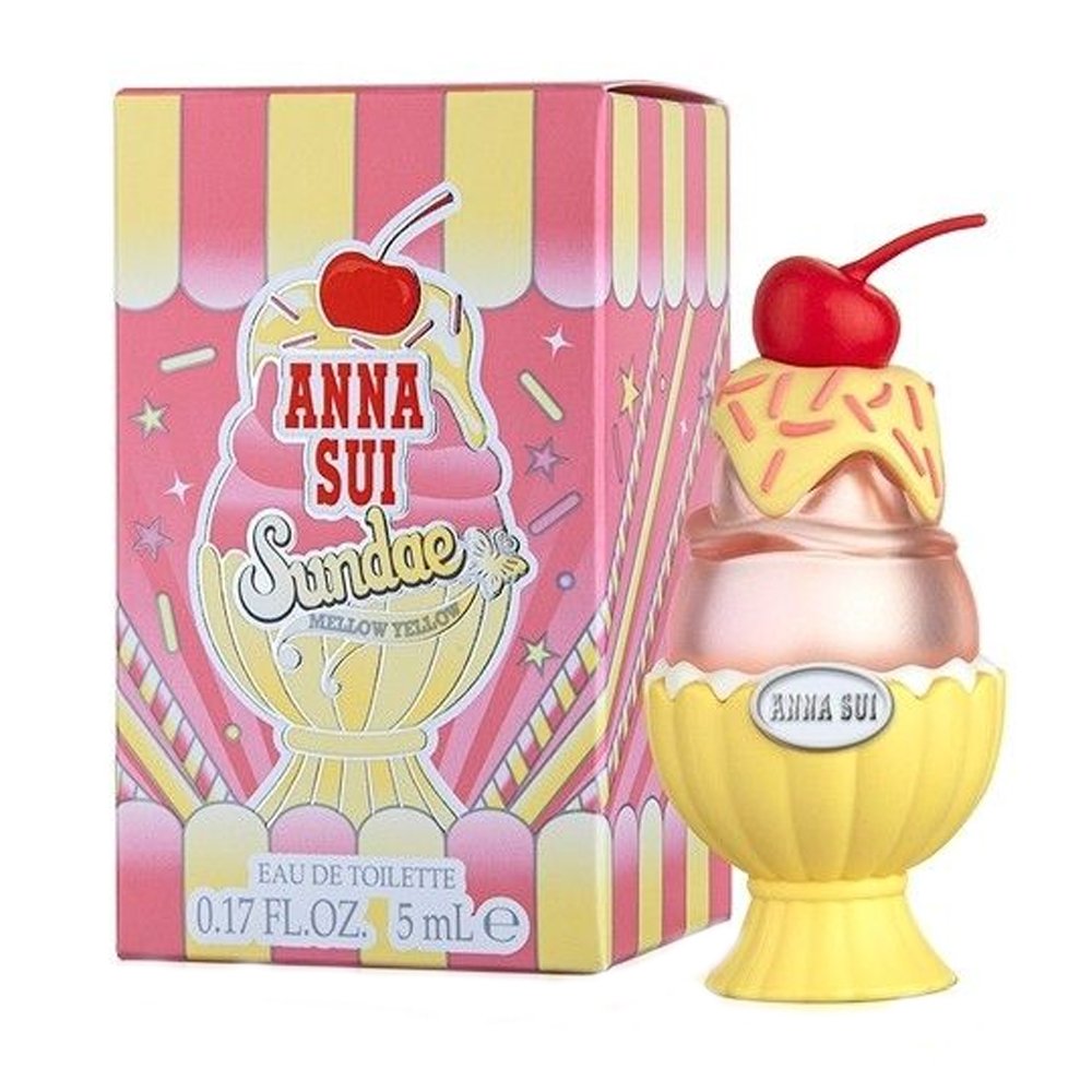 Anna Sui Sundae Mellow Yellow For Women Eau De Toilette 5ml Miniature