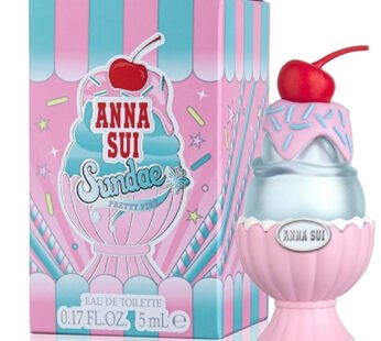 Anna Sui Sundae Pretty Pink For Women Eau De Toilette 5ml Miniature
