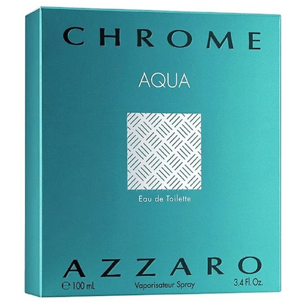 Azzaro Chrome Aqua For Men Eau De Toilette 100ml - Image 3