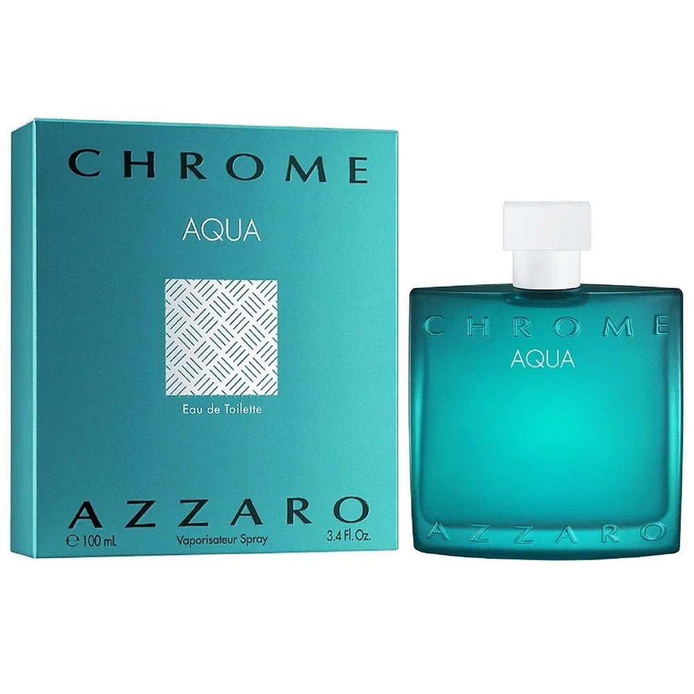 Azzaro Chrome Aqua For Men Eau De Toilette 100ml - Image 2