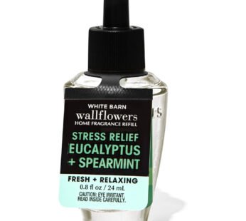Bath & Body Works Eucalyptus + Spearmint White Barn Wallflowers 24ml Home Fragrance Refill
