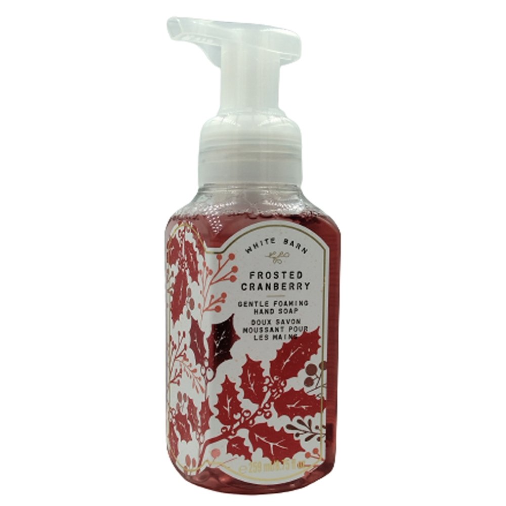 Bath & Body Works White Barn Frosted Cranberry Foaming Unisex 259ml Soap