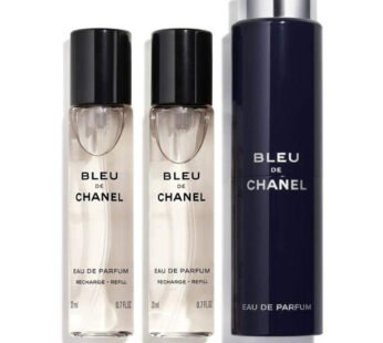 Chanel Bleu De Chanel Twist And Spray Refill For Men Eau De Parfum 3x20ml