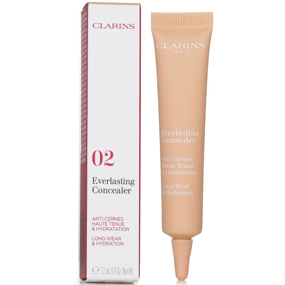 Clarins Everlasting Concealer # 02 Light Medium For Women 12ml Concealer - Image 2