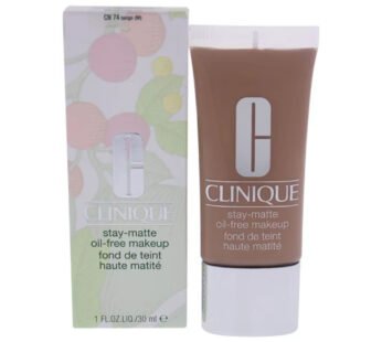 Clinique Stay Matte Oil Free Makeup Dry Combination To Oil # Cn 74 Beige 1oz Foundation