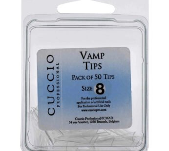 Cuccio Pro Vamp Tips # 8 50pcs Acrylic Nails