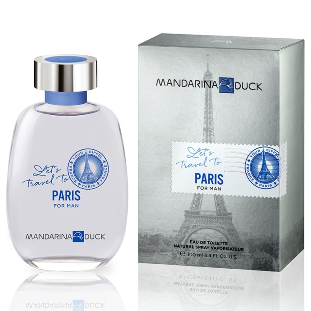 Mandarina Duck Let'S Travel To Paris For Man For Men Eau De Toilette 100ml - Image 2