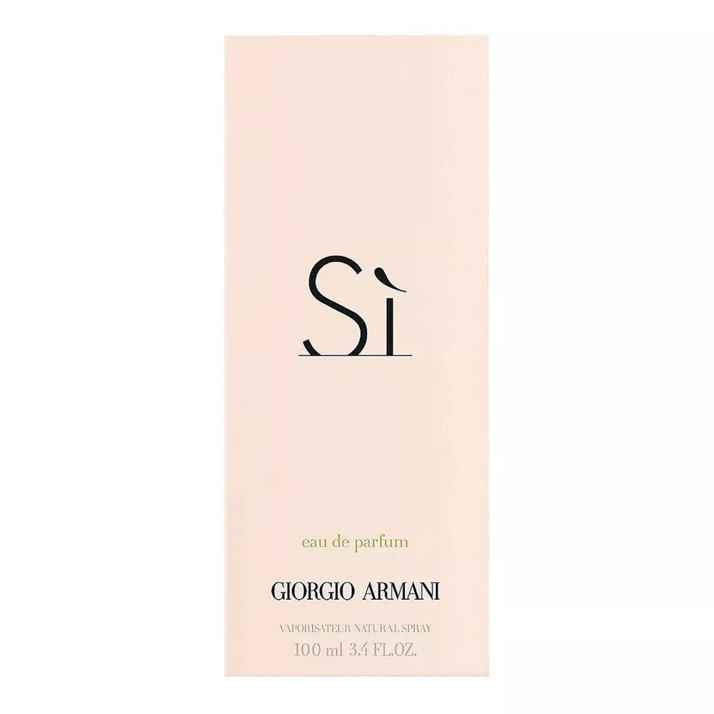 Giorgio Armani Si For Women Eau De Parfum 100ml - Image 3