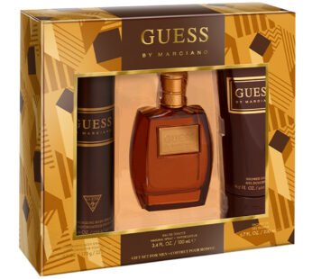 Guess By Marciano For Men Set Edt 100ml + Sg 200ml + Body Spray 226ml (New Pack)