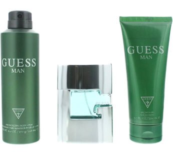 Guess Green (M) Set Edt 75ml + Sg 200ml + Body Spray 226ml (New Pack)