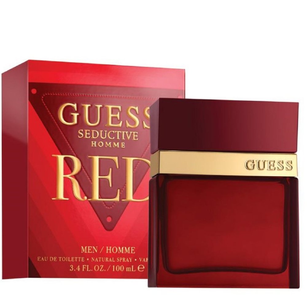 Guess Seductive Homme Red For Men Eau De Toilette 100ml - Image 2