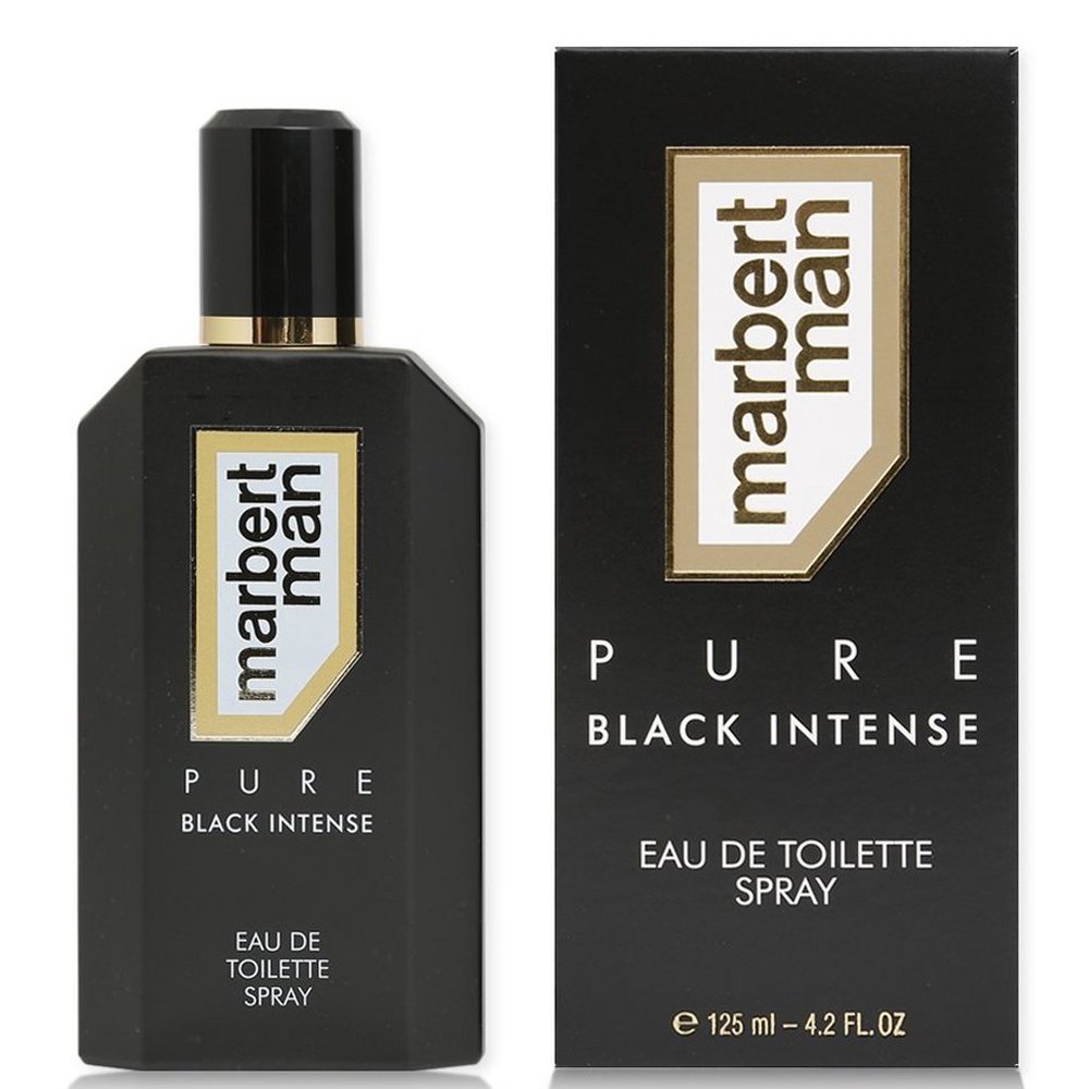 Marbert Man Pure Black Intense For Men Eau De Toilette 125ml - Image 2
