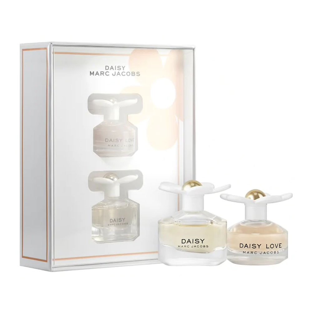 Marc Jacobs (W) Mini Set (Daisy Edt 4ml +  Daisy Love Edt 4ml)
