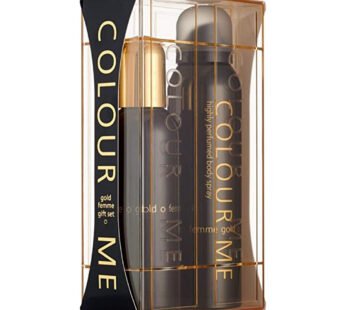 Milton Lloyd Color Me Gold Femme (W) Set Edt 100ml + Body Spray 150ml