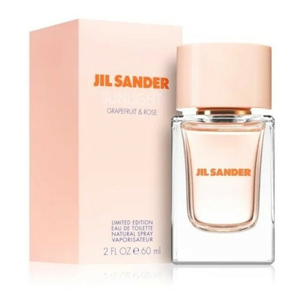 Jil Sander Sunlight Grapefruit & Rose Limited Edition For Women Eau De Toilette 60ml - Image 2