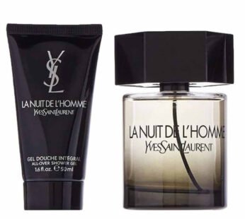 Yves Saint Laurent La Nuit De L’homme For Men Set Edt 100ml + Sg 50ml