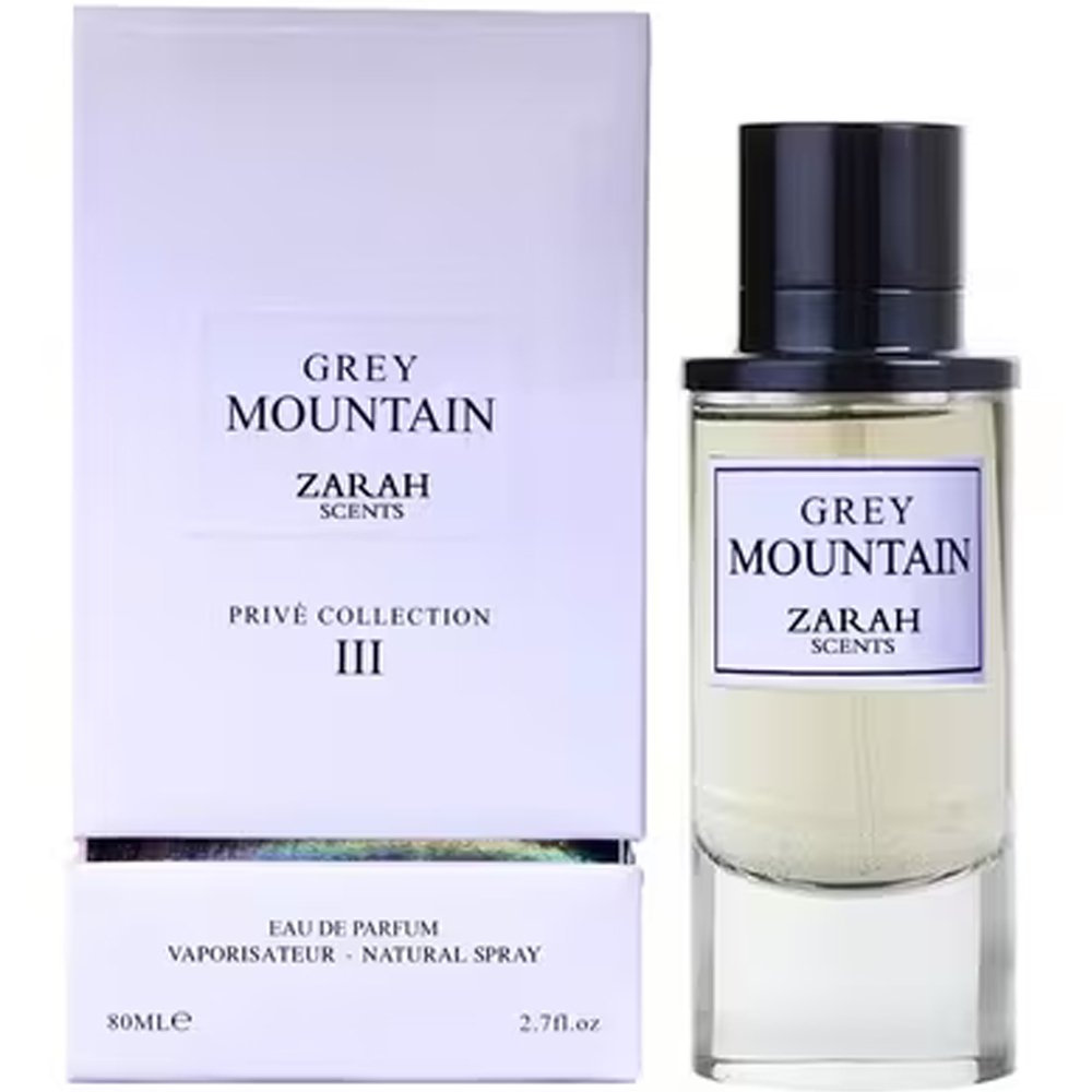 Zarah Grey Mountain Prive Collection Iii Unisex Eau De Parfum 80ml - Image 2